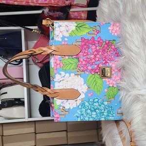 Hydrangea Monogram Gia Satchel